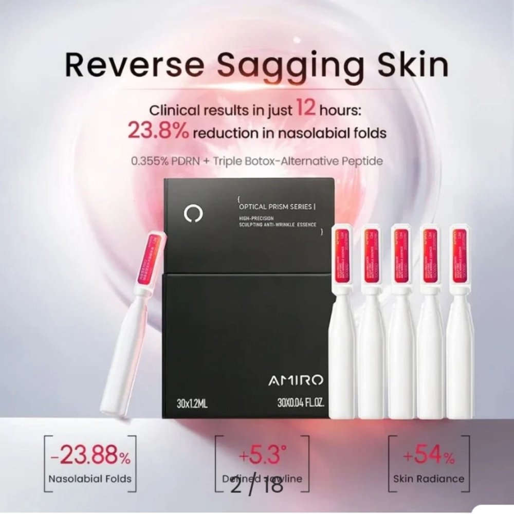 ✨️SEALED✨️ AMIRO PDRN Firm Radiance Boosting Serum Box of 30 Ampoules
